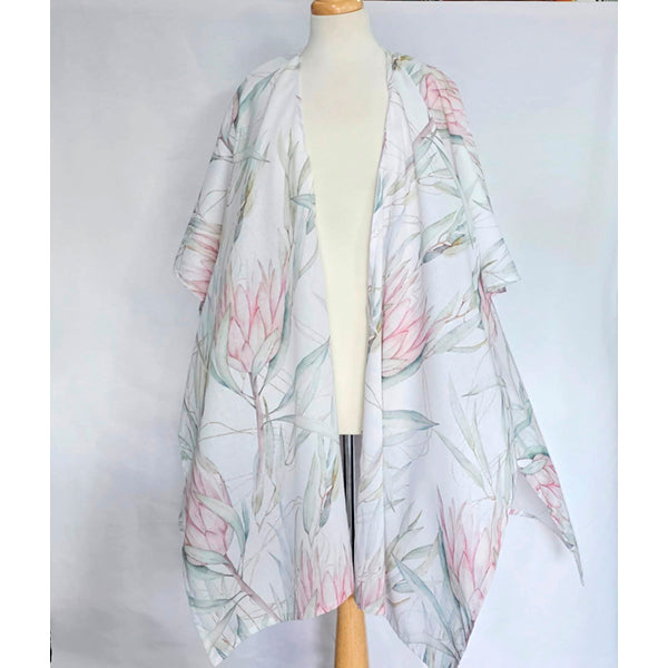 Protea printed Kaftan - LaPerle