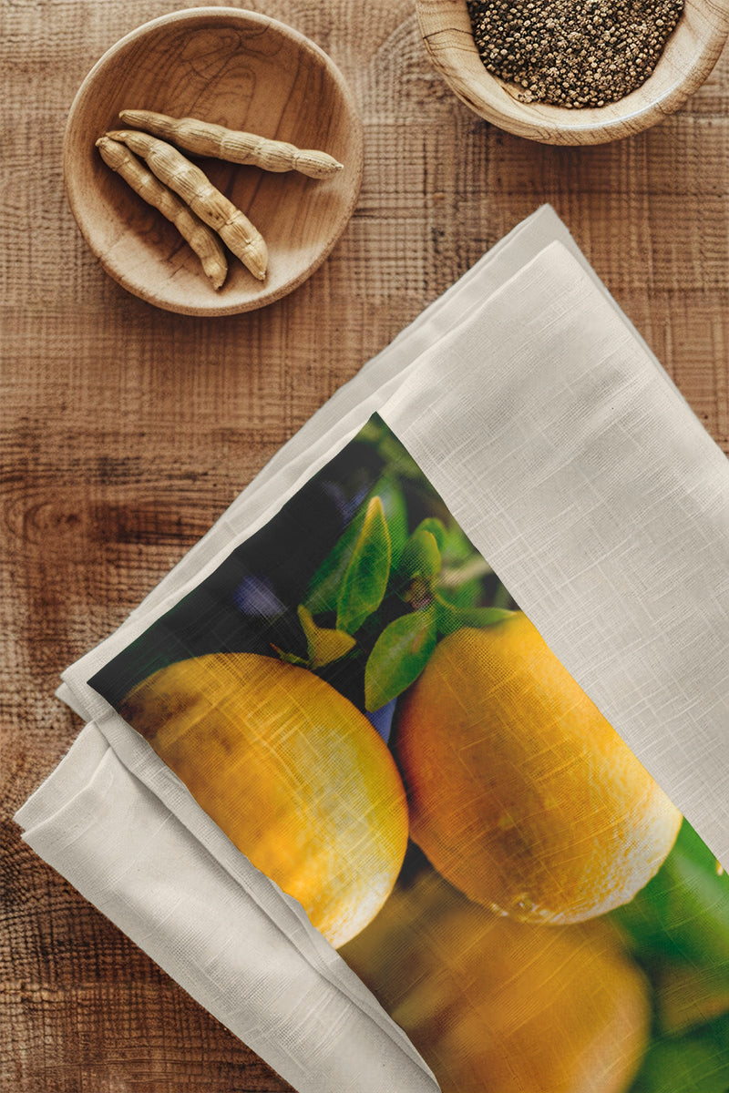 Tea Towels - Lemons on a Tree