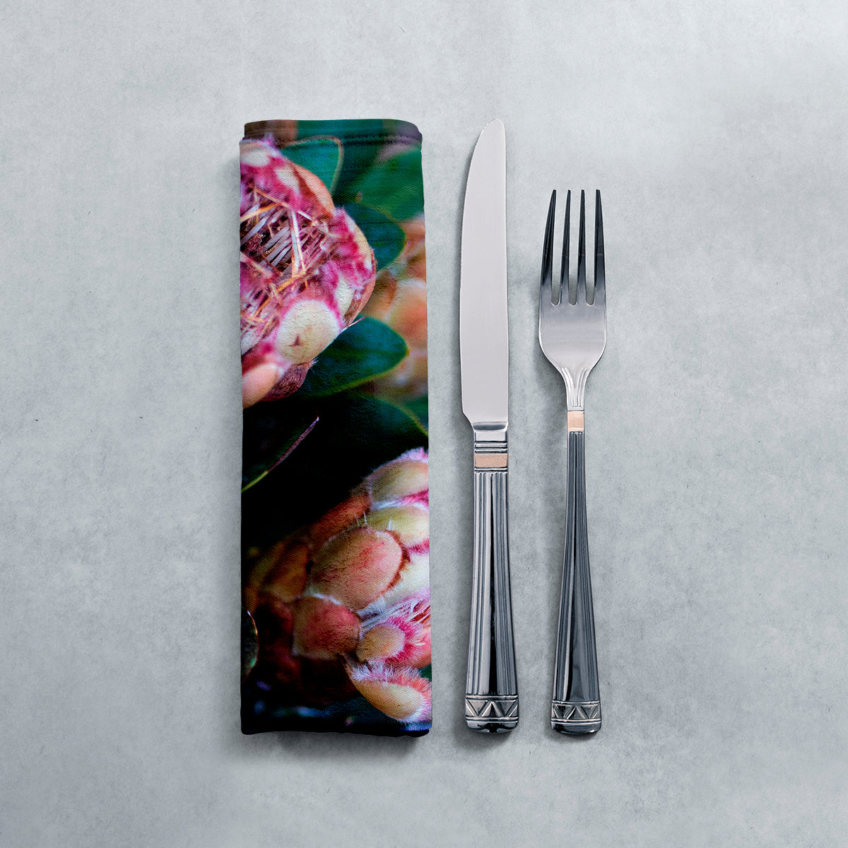 Napkin Set - Protea Bunch