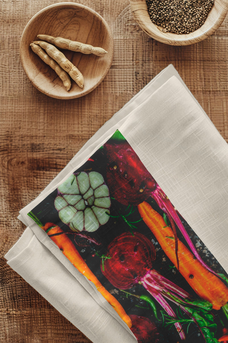 Tea Towels - Vegetable Roast