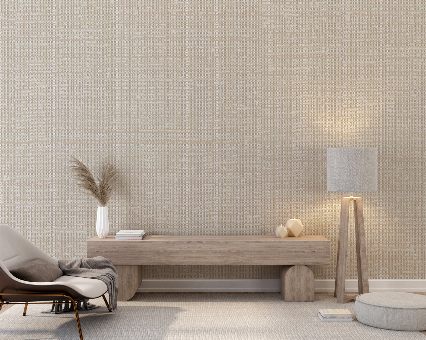 Wallpaper -  Woven Grass Texture