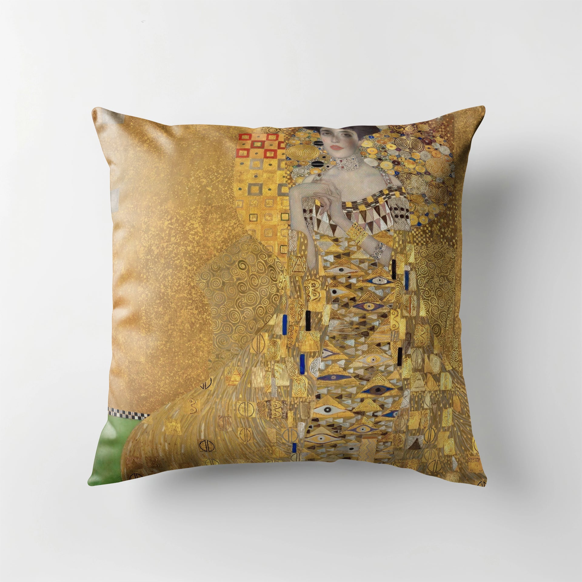 Scatter Cushion - The Woman in Gold - (Gustav Klimt)
