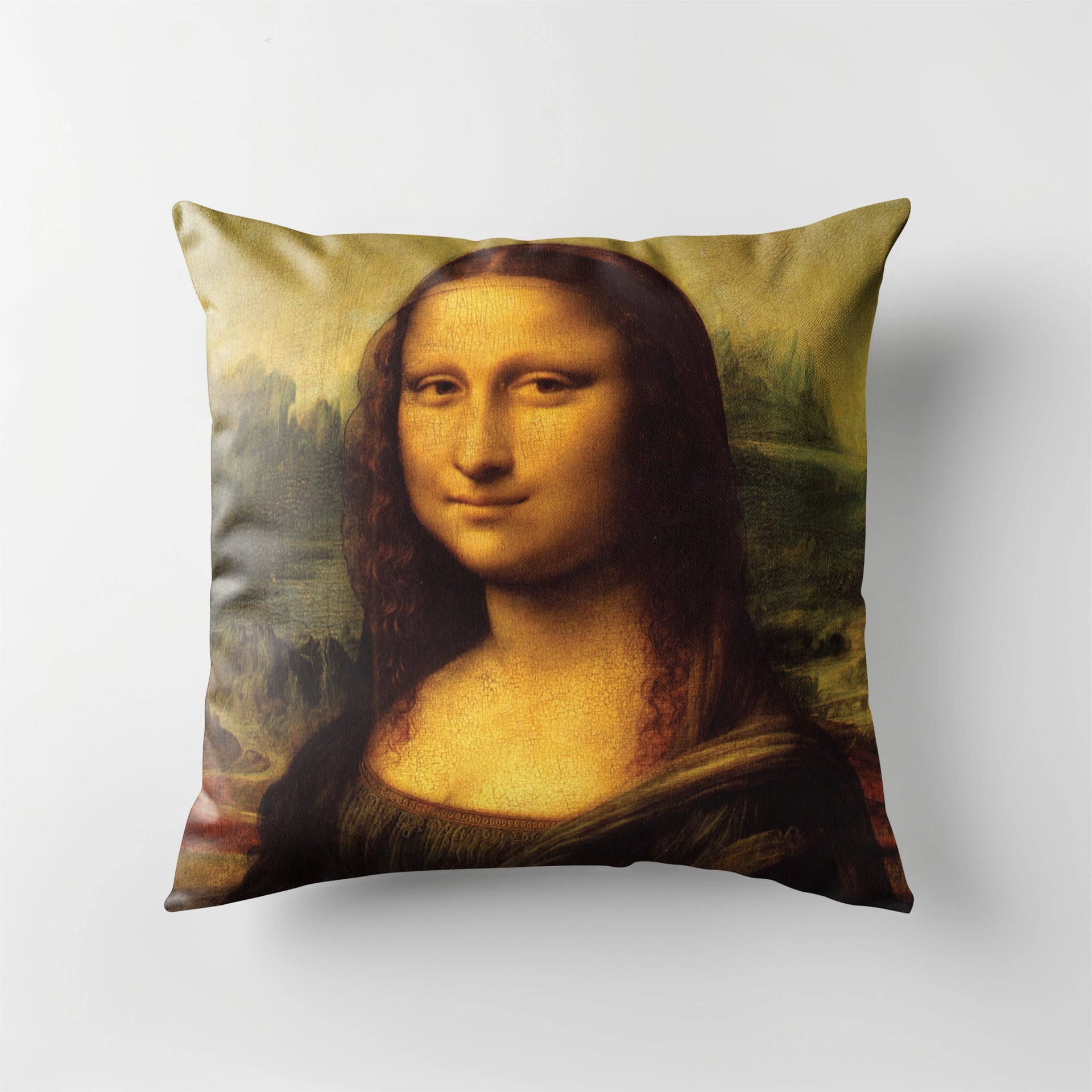 Scatter Cushion - Mona Lisa (Leonardo Di Vinci)