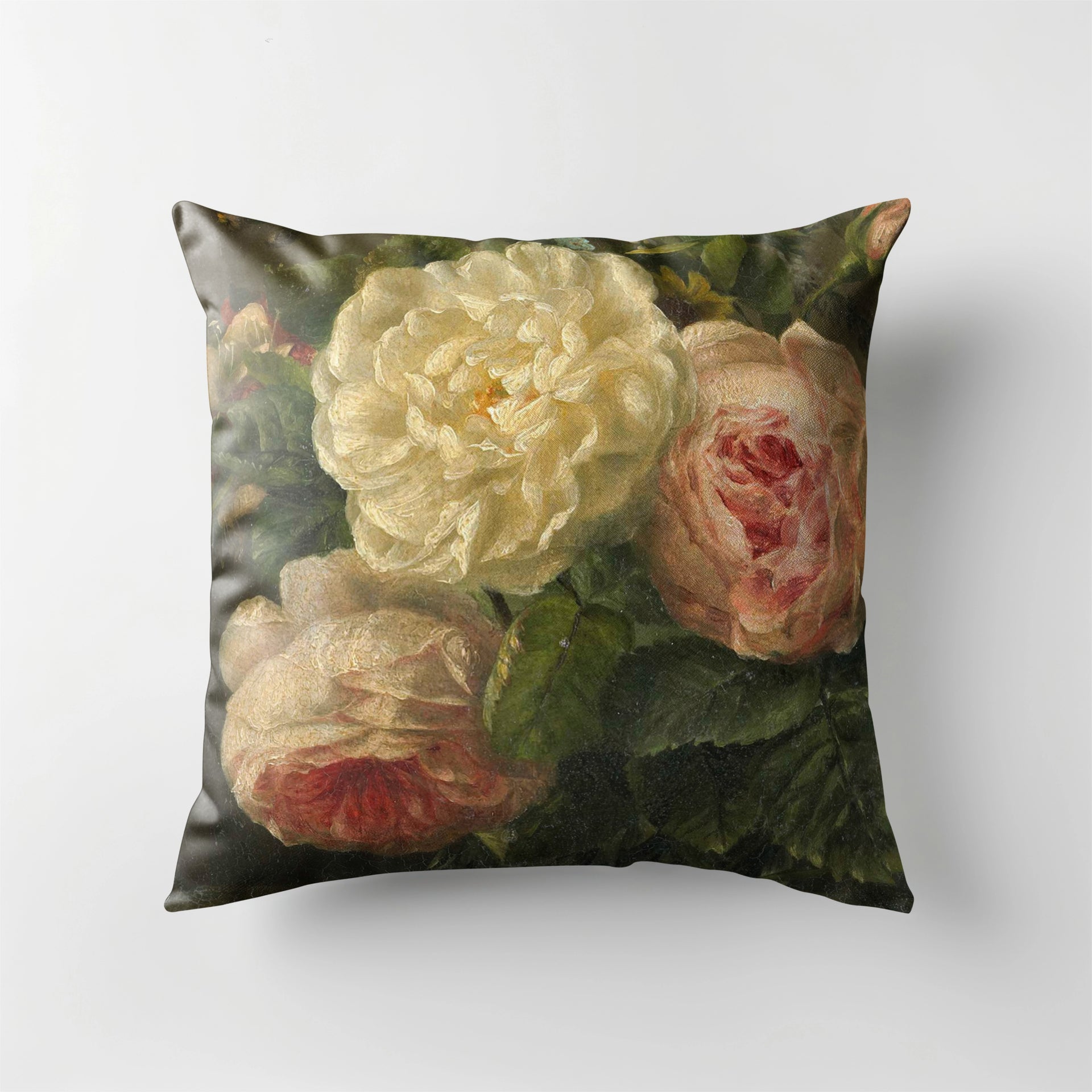 Scatter Cushion - Stilleven met Bloemen, Gerardina Jacoba Van de Sande Bakhuyzen, 1850