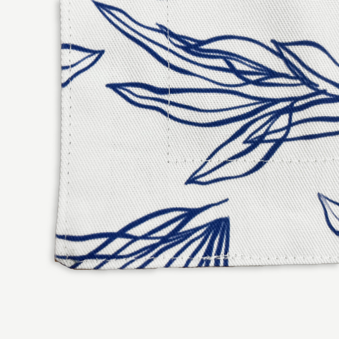 PLACEMAT SET OF 2 - LEAVES IN BLUE