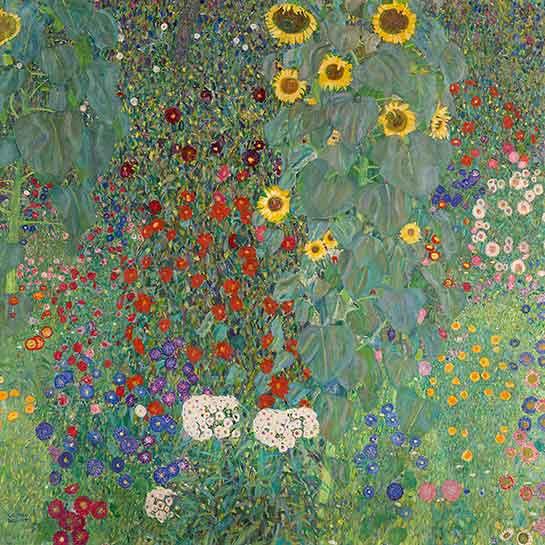 Single Napkin - FARM GARDEN WITH SUNFLOWERS (1907) - LAPERLE