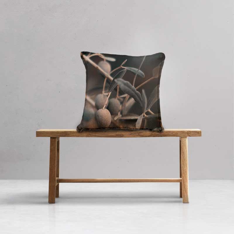 Luxe Scatter Cushion - Autumn Olives - LAPERLE