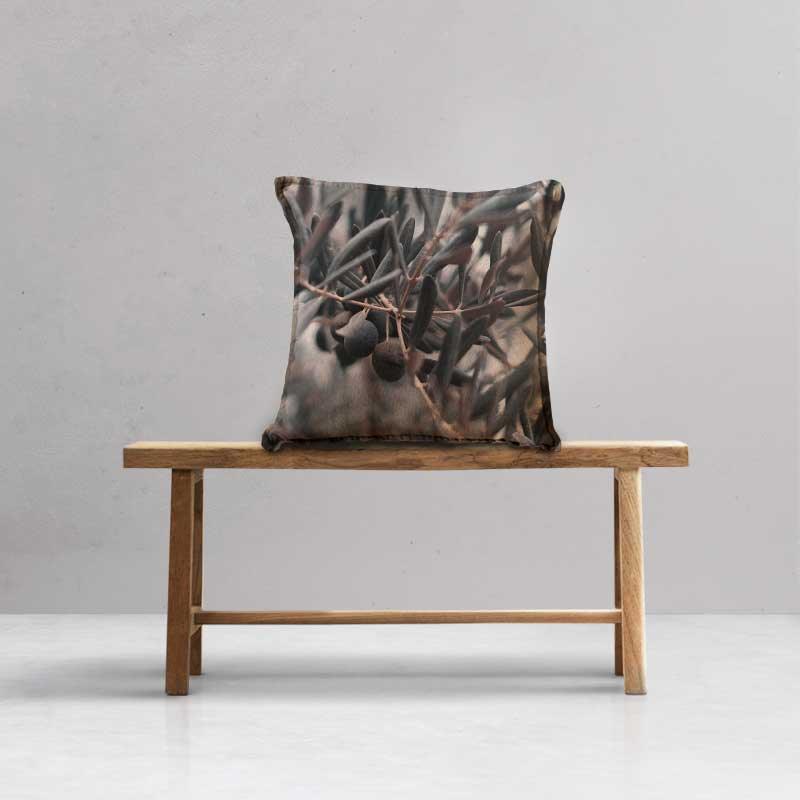Luxe Scatter Cushion - Seasonal Olives - LAPERLE