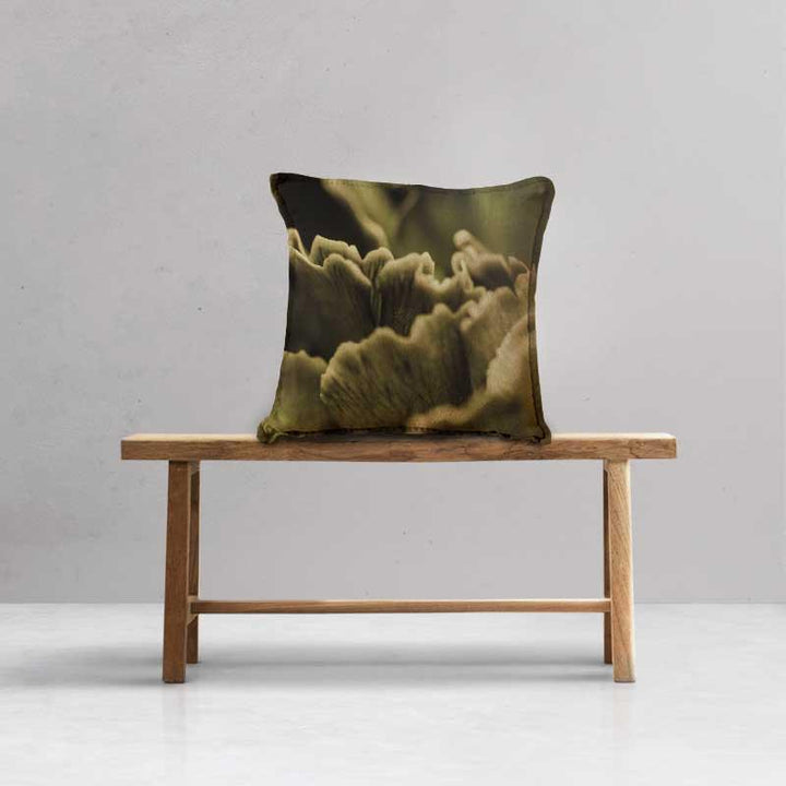 Luxe Scatter Cushion - Shades of Green mushroom - LAPERLE