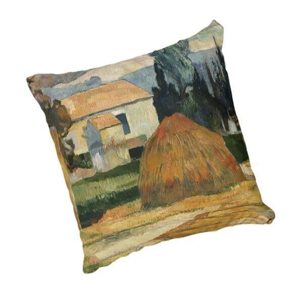 Landscape near Arles (Gauguin) scatter cushion