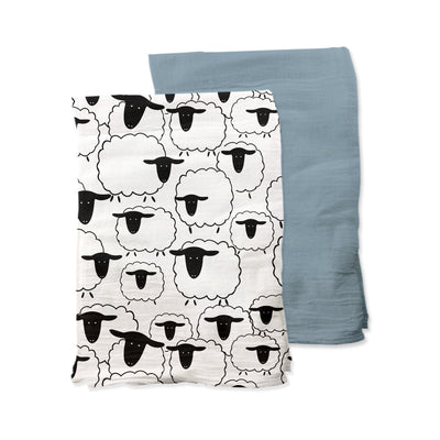 Baby Cuddle Blanket with Sheep Design