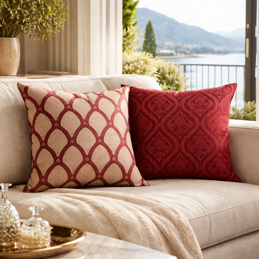 Embrace winter with Burgundy or Maroon in interior décor