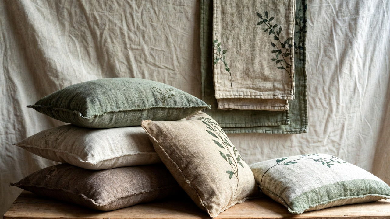 Sustainable Custom Textiles: Personalize Your Home with Eco-Printed Linen & Cotton in 2026
