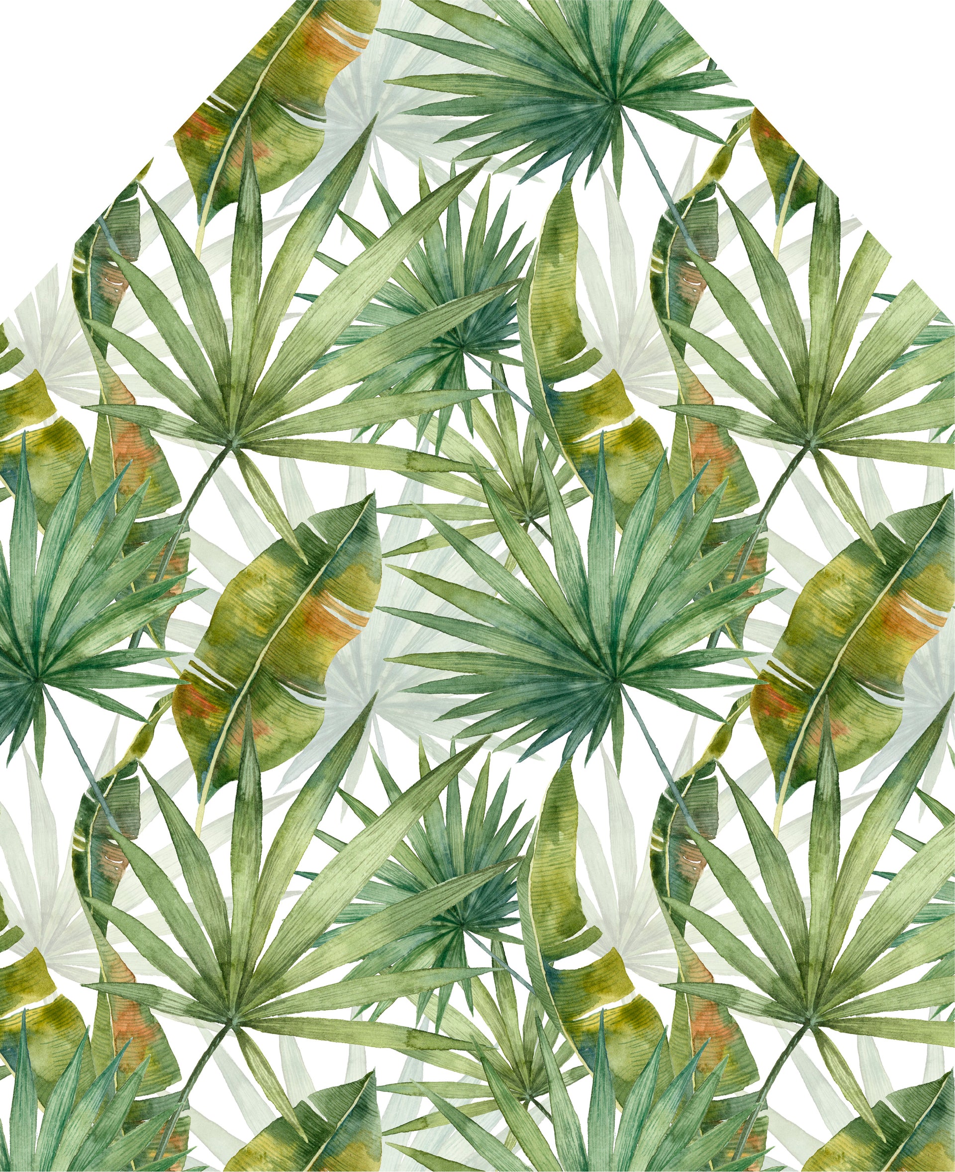 Printed Apron - Lush Palms
