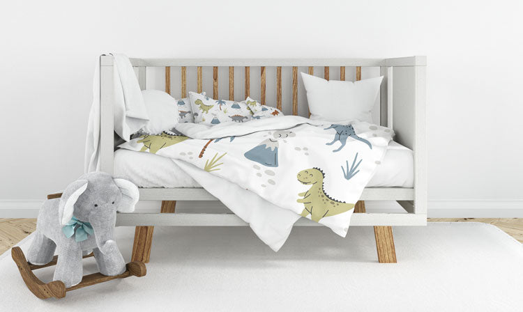 dinosaur print duvet cover