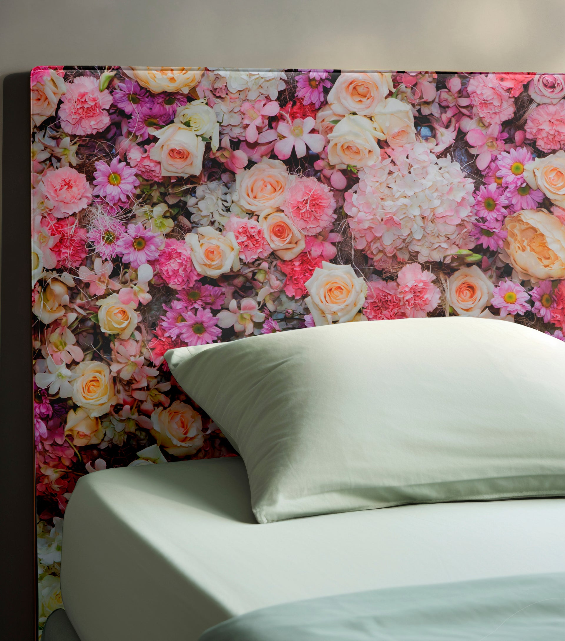 Headboard - Bright Flower Bouquet