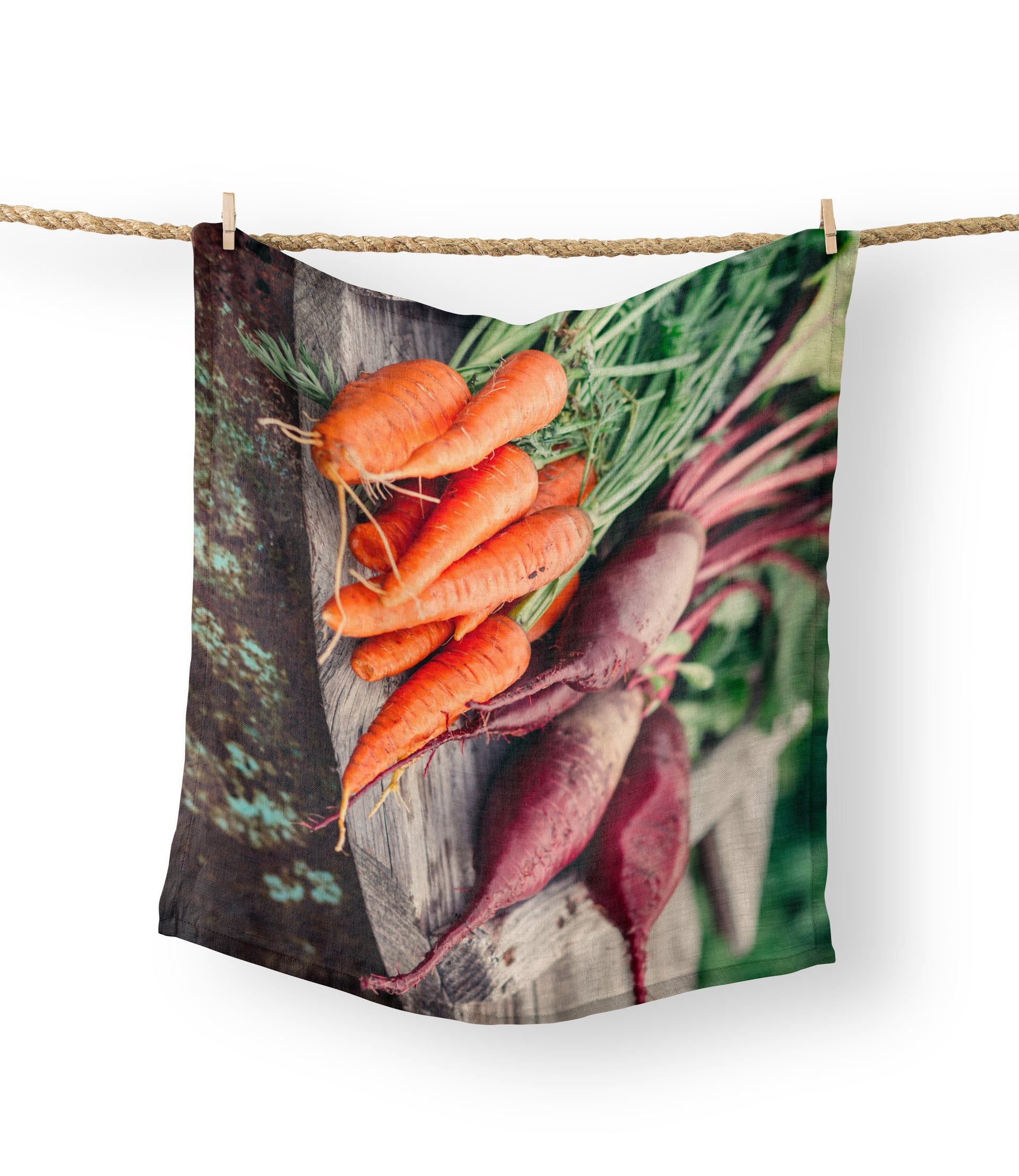 Tea Towels - Carrots & Beetroot