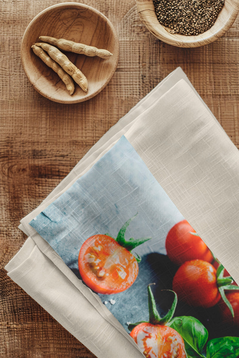 Tea Towels - Cherry Tomatoes