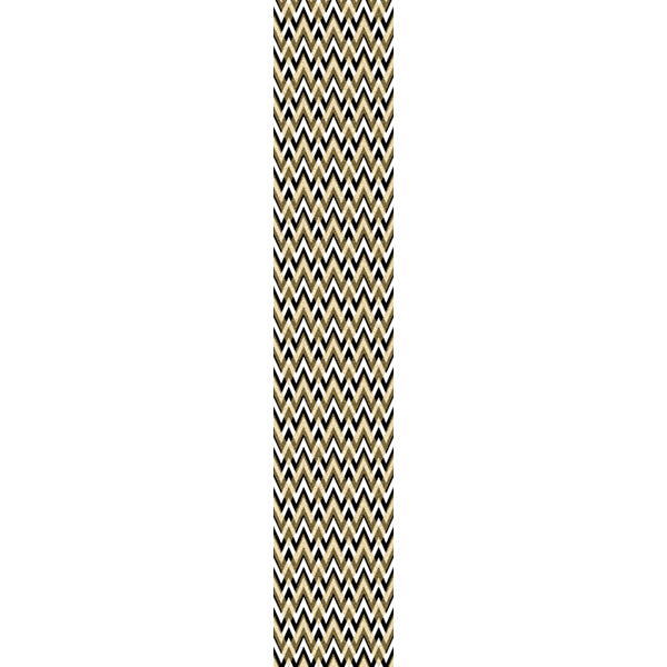 Runner - Christmas Black & Gold Pattern