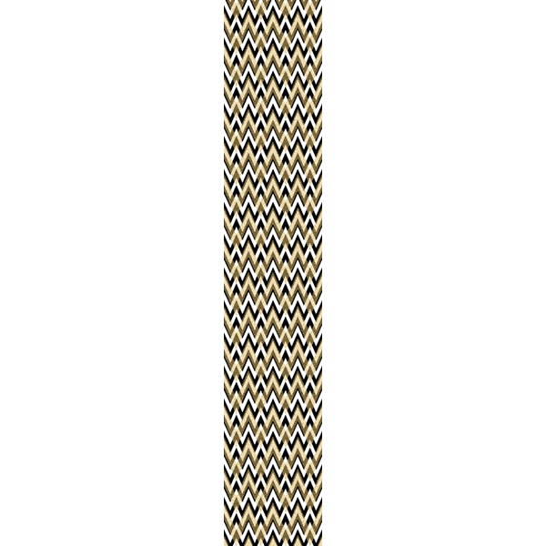 Runner - Christmas Black & Gold Pattern