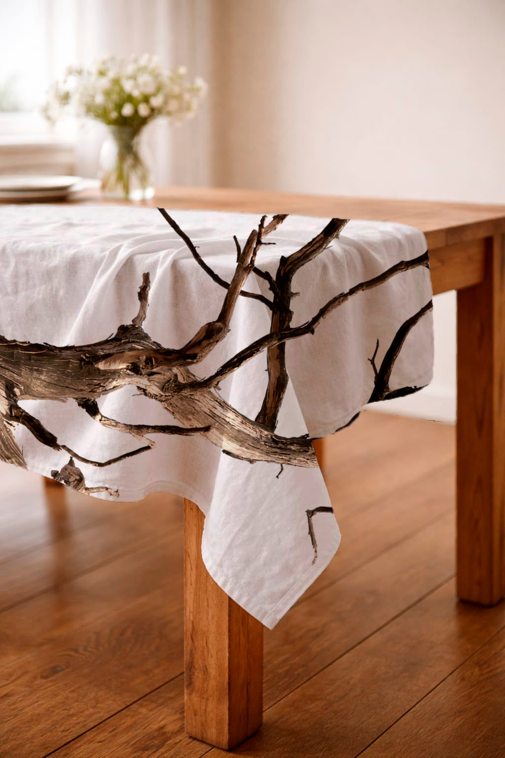 Tablecloth - Dried Tree Branches