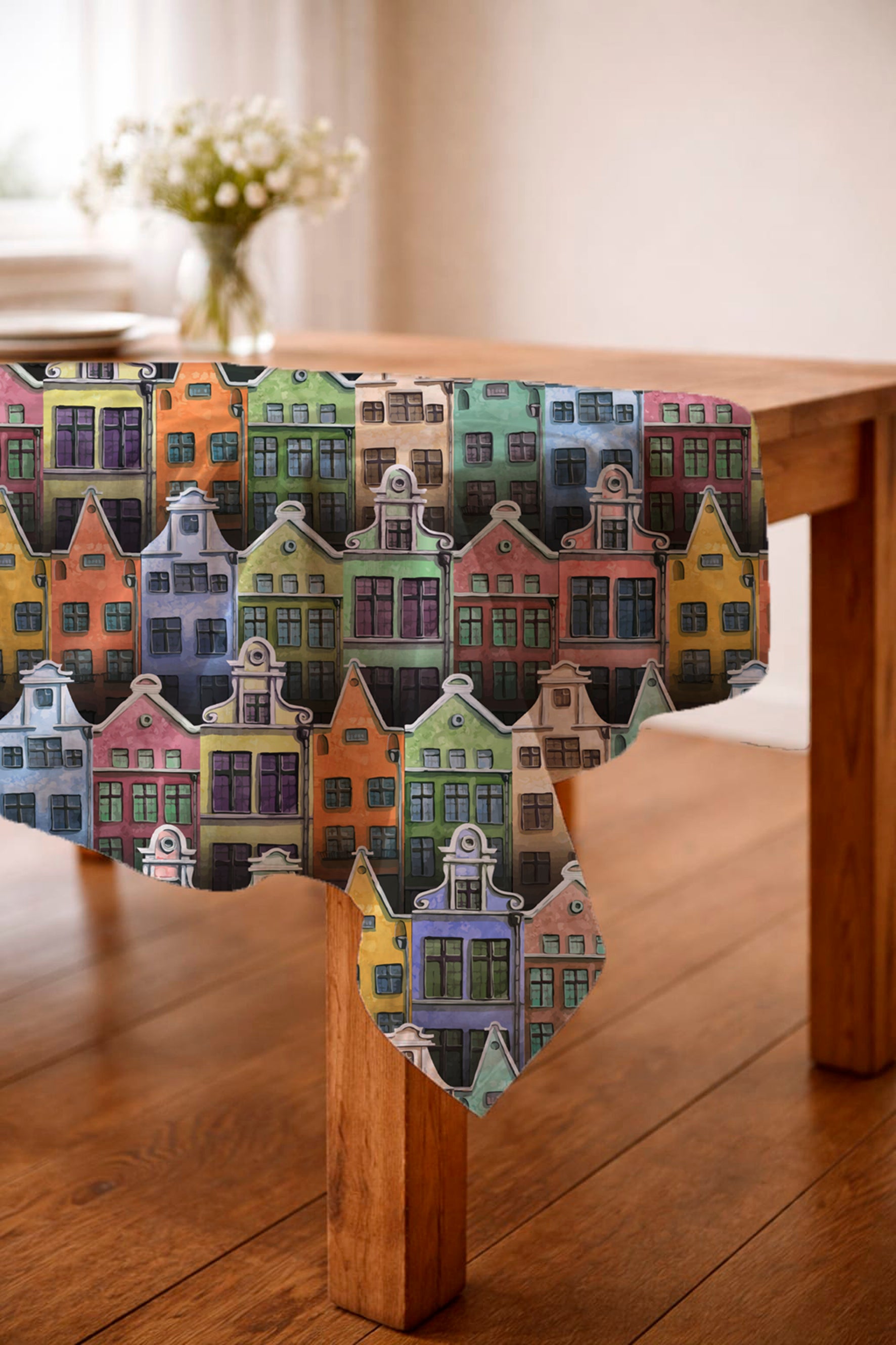 Tablecloth  - Vintage European Houses