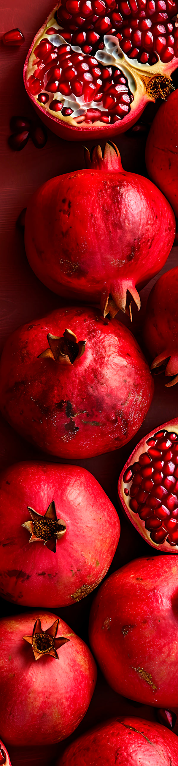 Runner - Fresh Pomegranates