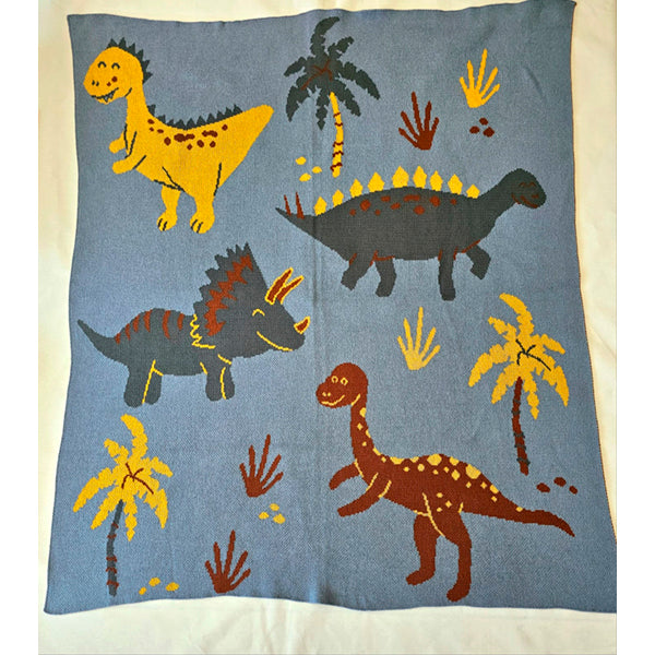 Baby Blanket - Dinosaur Characters