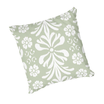 Ikat Range Scatter Cushion - Sage - LaPerle