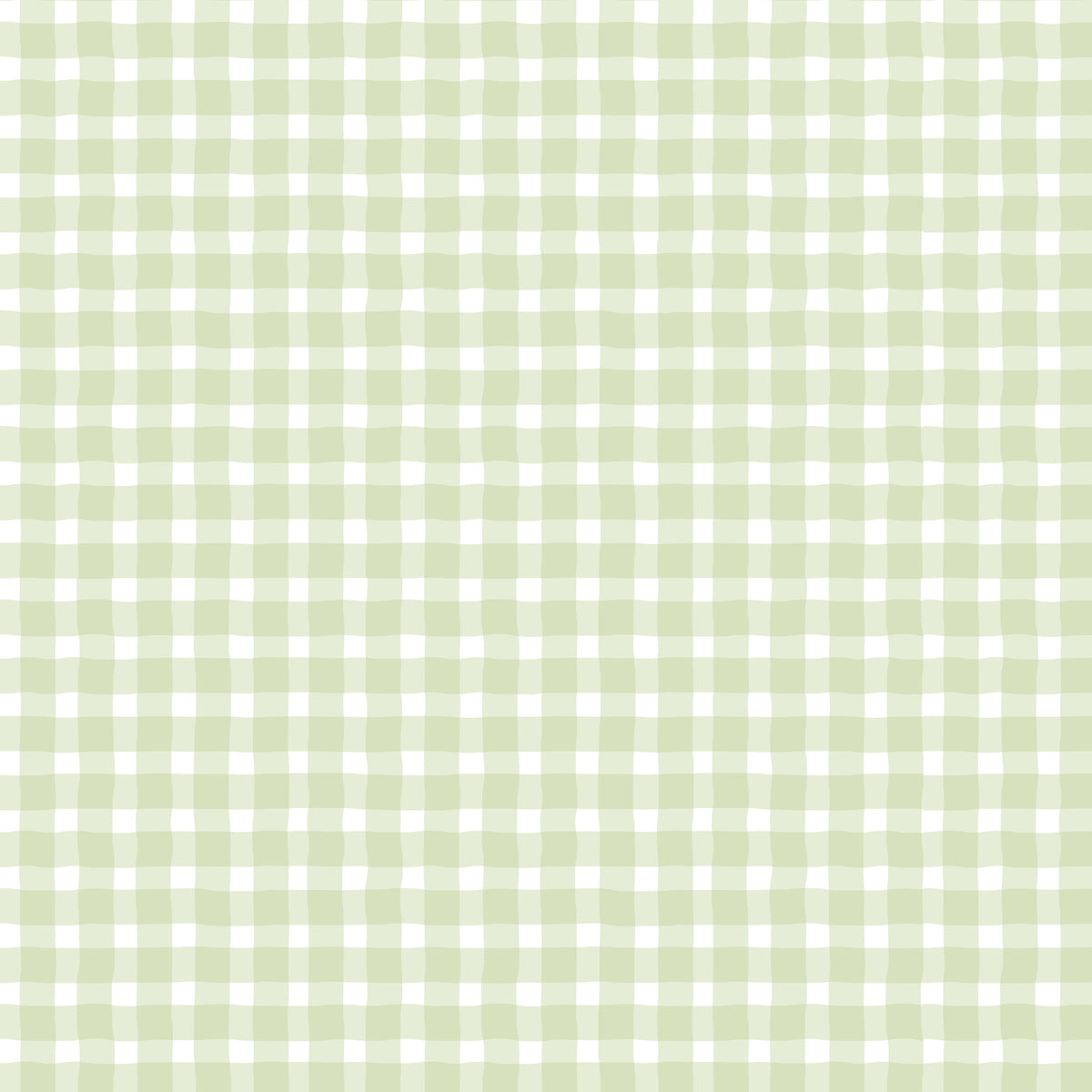 Wallpaper - Light Green Gingham