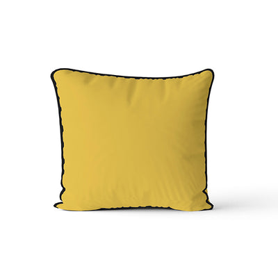 Velvet & Cotton Cushion  - Lemons & Oranges