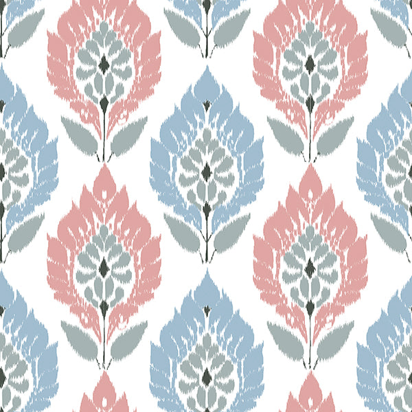 Ikat Range Pattern - Muted Floral - LaPerle