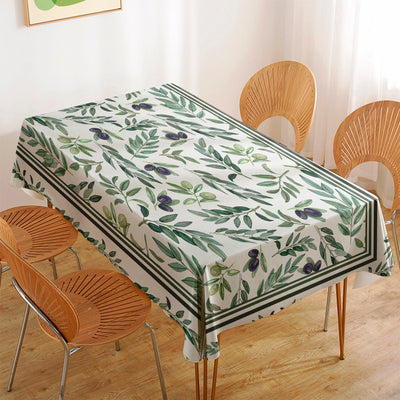 Tablecloth - Olive with Border