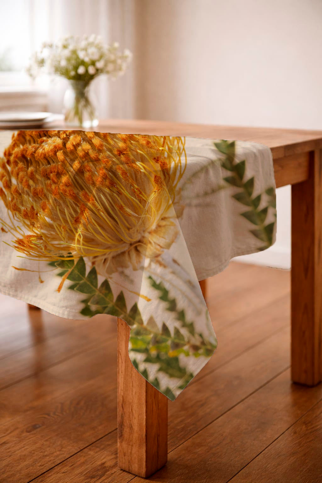 Tablecloth  - Orange Pincushion