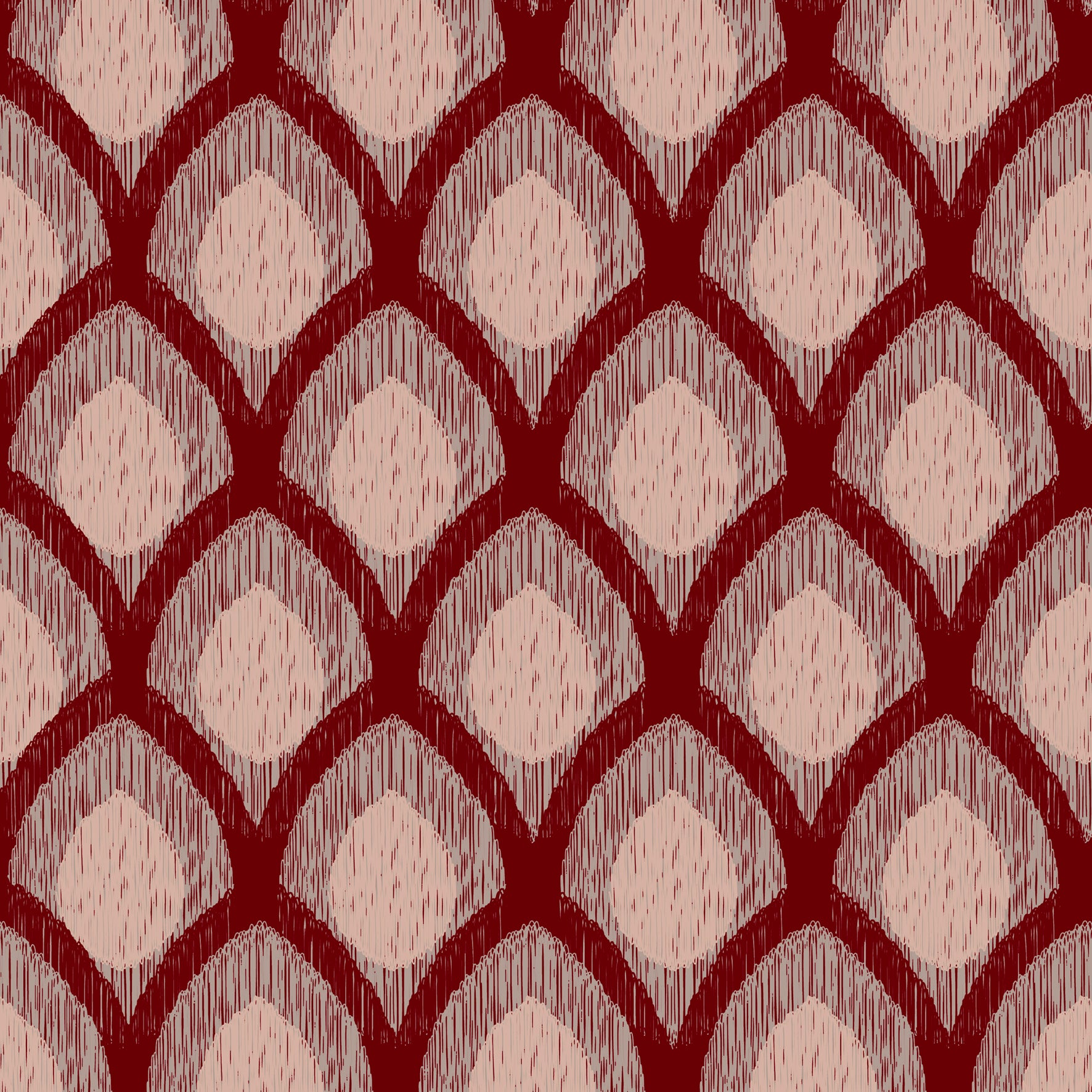 Velvet & Cotton Cushion  - Peacock Feathers (Dark)