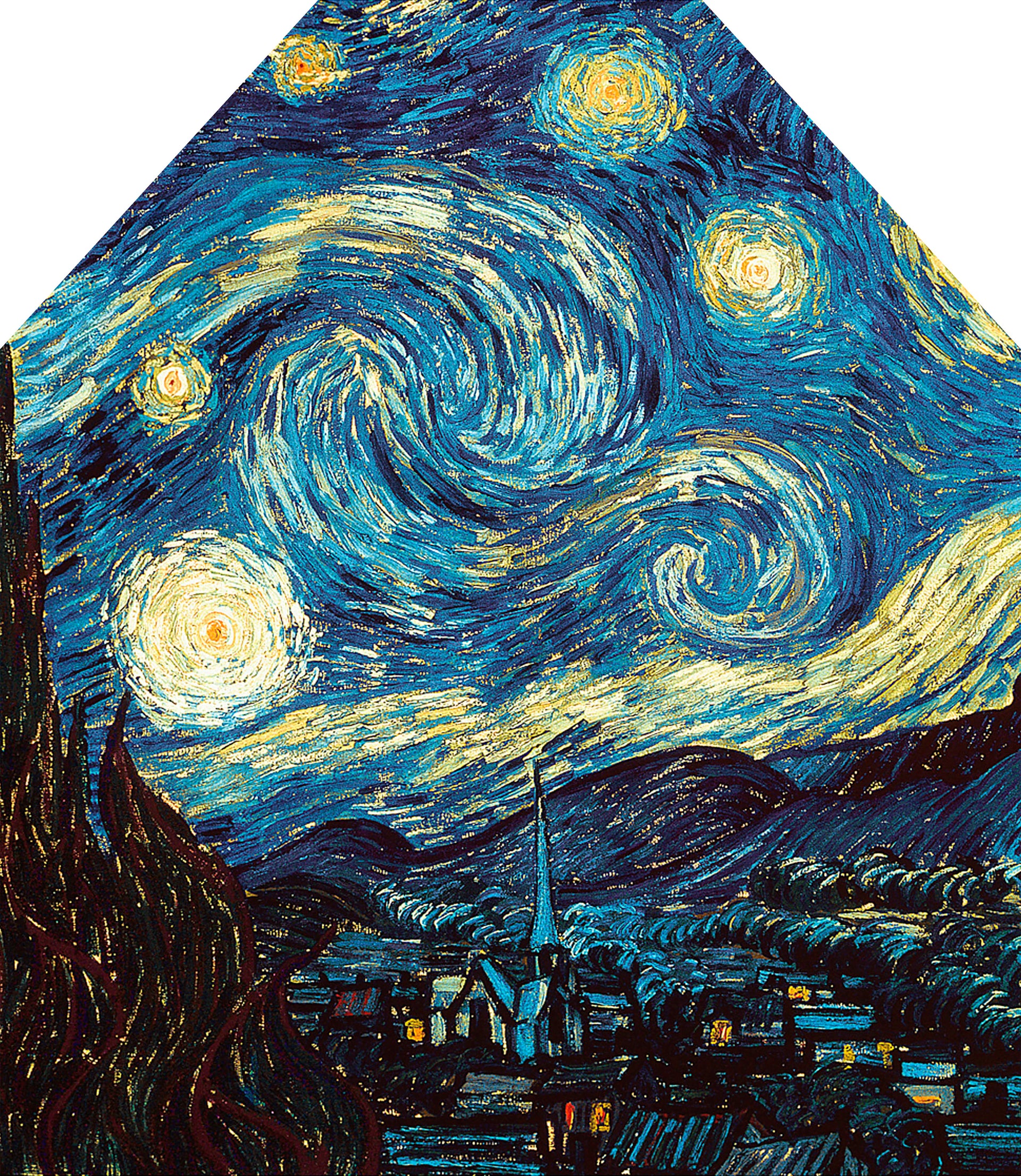 Printed Apron - Van Gogh, Starry Night