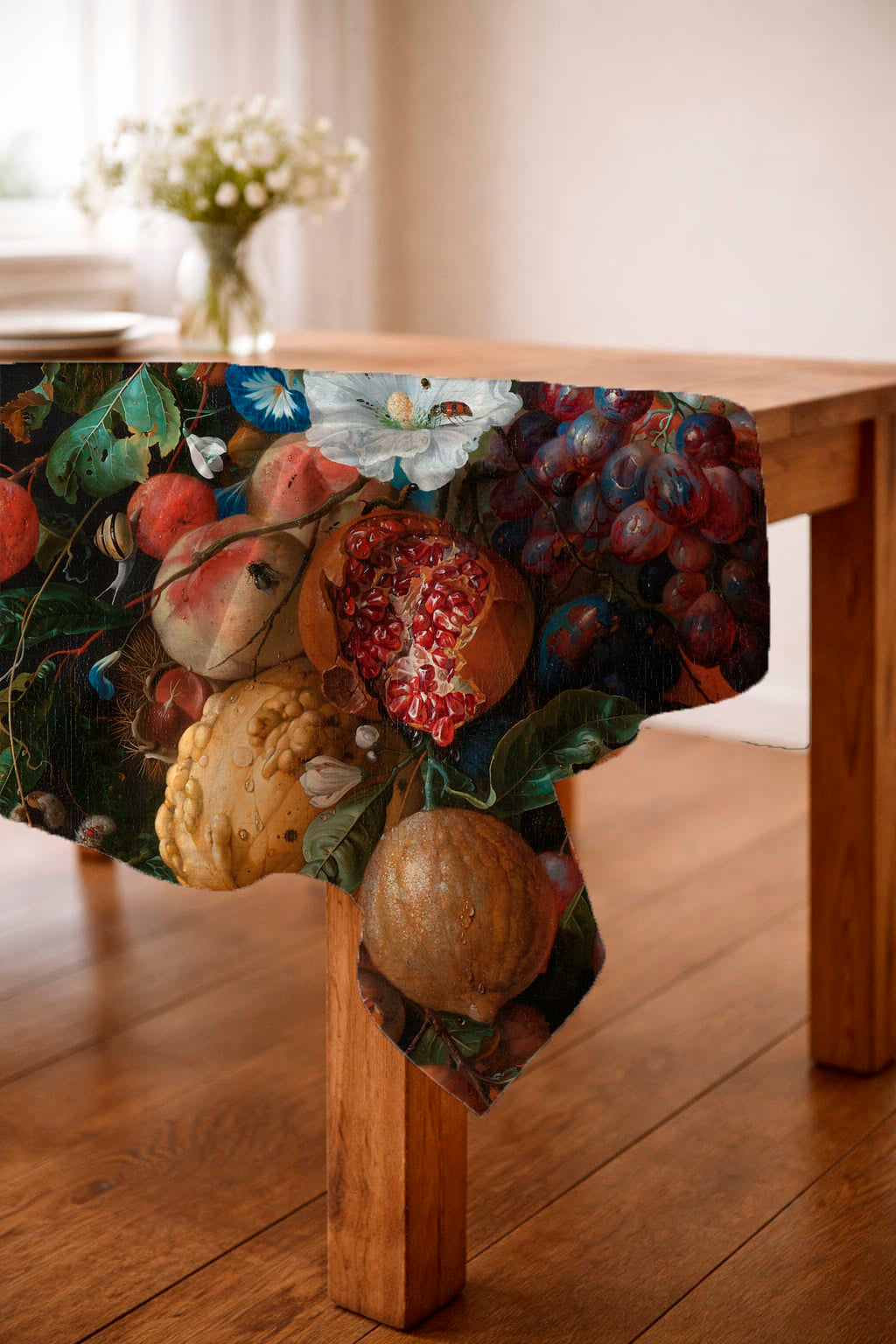 Tablecloth - Still Life Fruit and Flowers - Jan Davidsz. de Heem