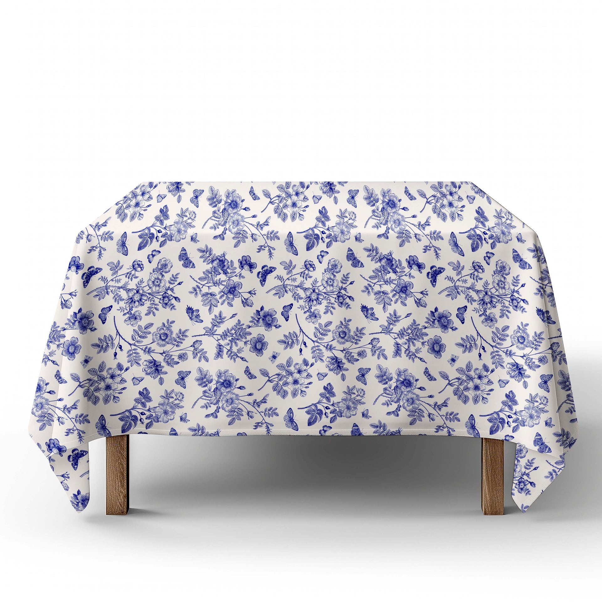 Tablecloth - Vintage Floral Illustration