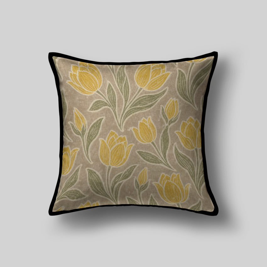 Scatter Cushions  - Yellow Tulips