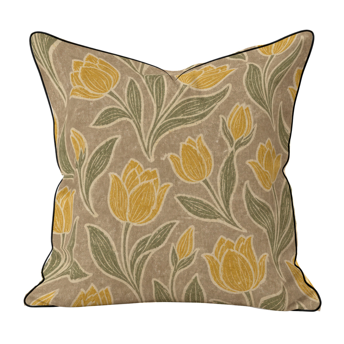 Scatter Cushions  - Yellow Tulips
