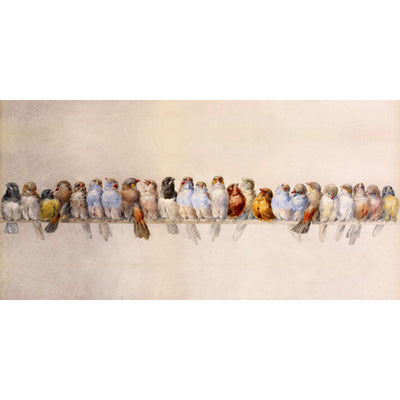 A Perch of Birds Scatter Print - Hector Giacomelli - LaPerle