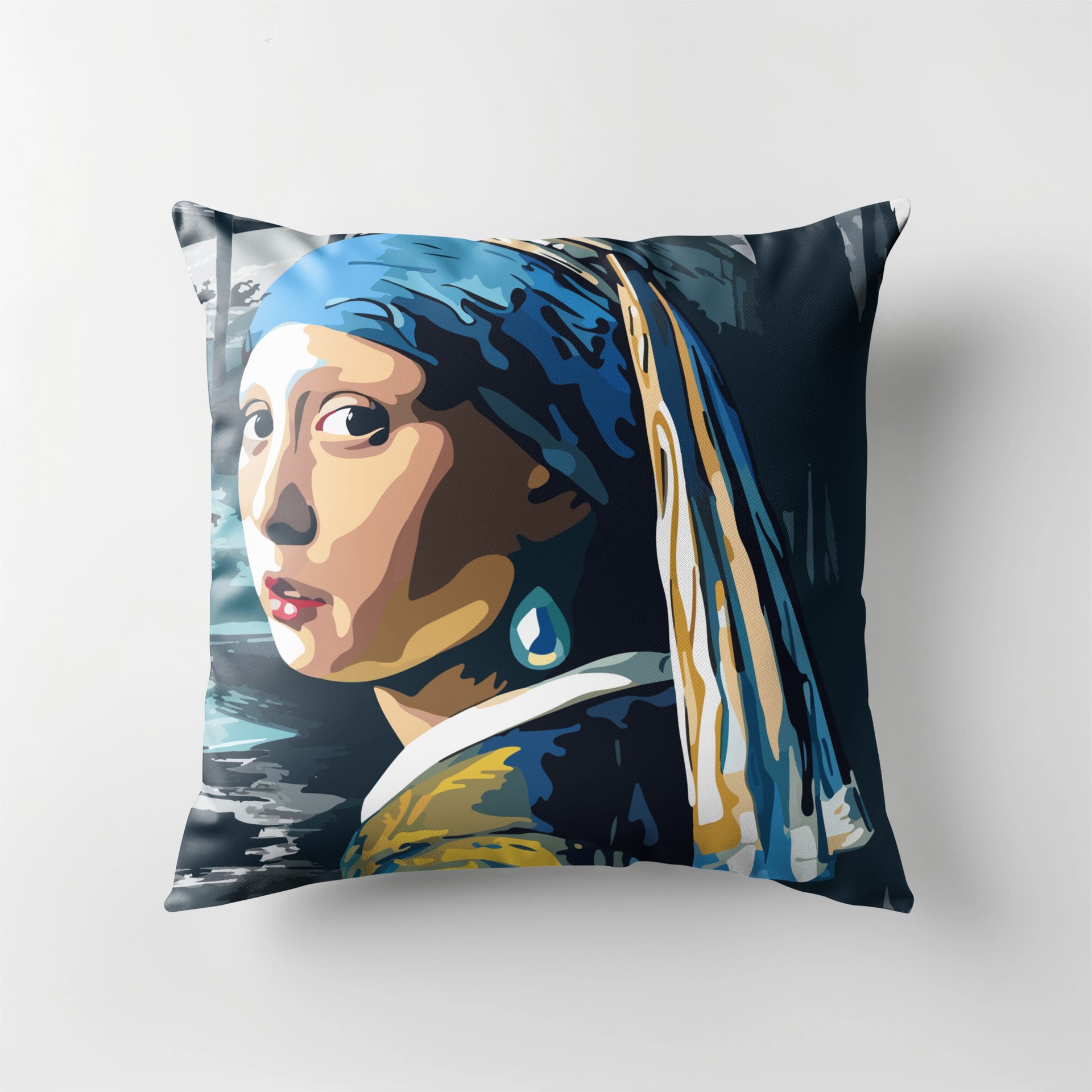 Scatter Cushion  - Modern - Girl With the Pearl Earring