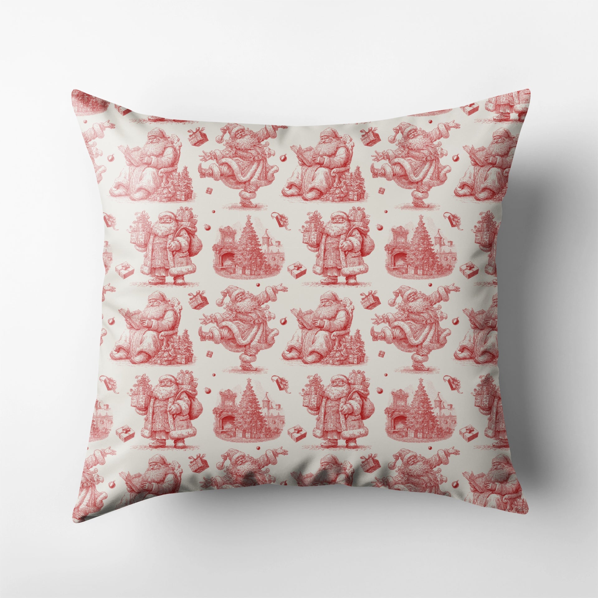 Scatter Cushion  - Santa Claus - Small Scale