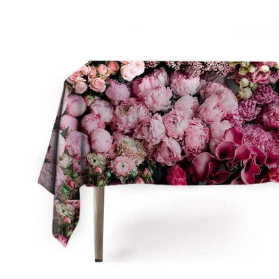 Beautiful Blossoming Flowers tablecloth