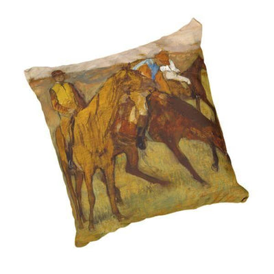 Before the Race - Edgar Degas 1882 scatter cushion