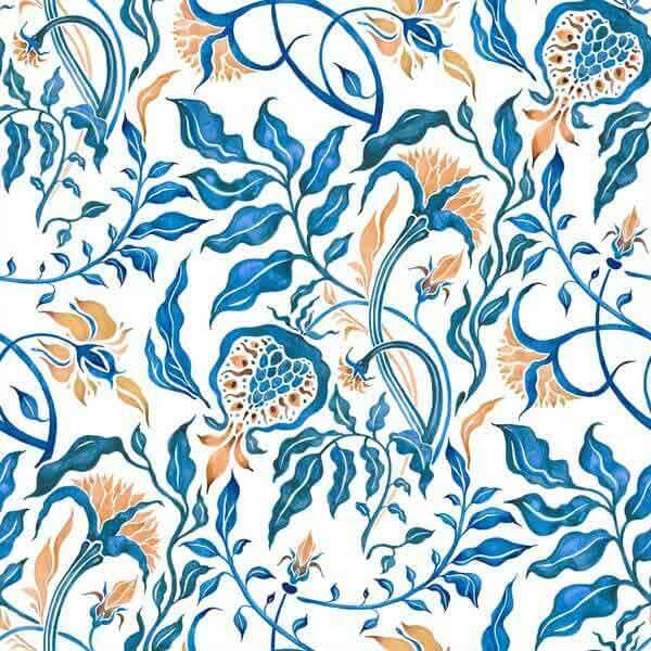 Scatter Cushion  - Abstract Hand Drawn Pattern - LAPERLE