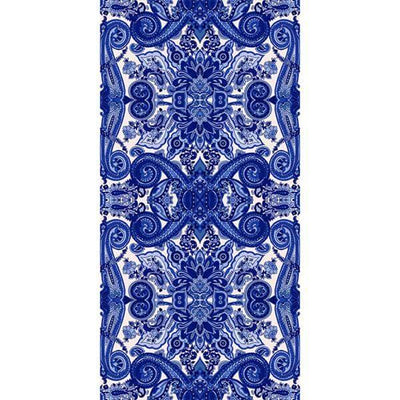 Delft Blue Pattern print