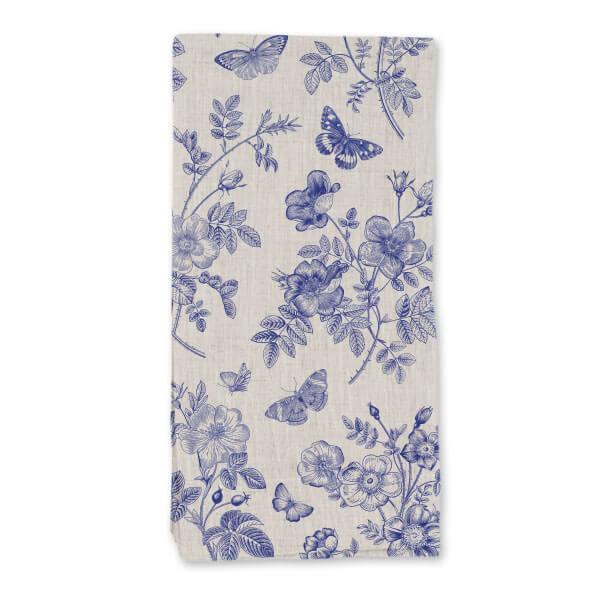 Vintage Floral illustration napkin