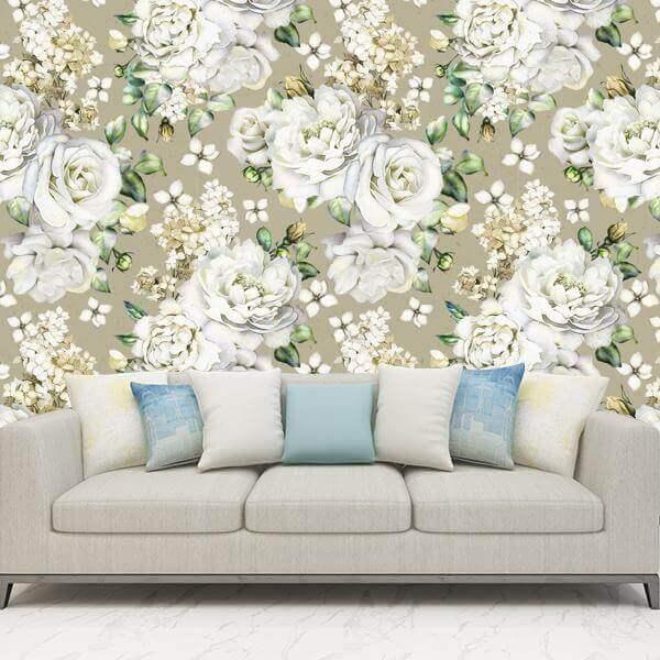 classic floral wallpaper