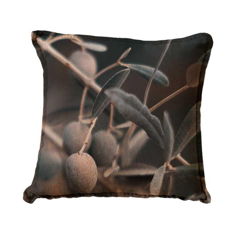 Luxe Scatter Cushion  - Autumn Olives - LAPERLE